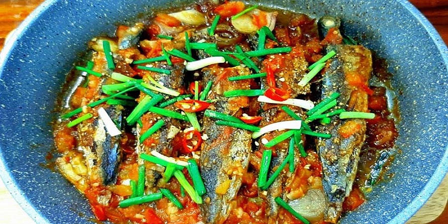 Cá Nục Kho Cà Cá Nục Kho Cà