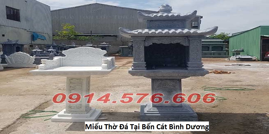 Miếu Thờ Đá Tại Bến Cát Bình Dương