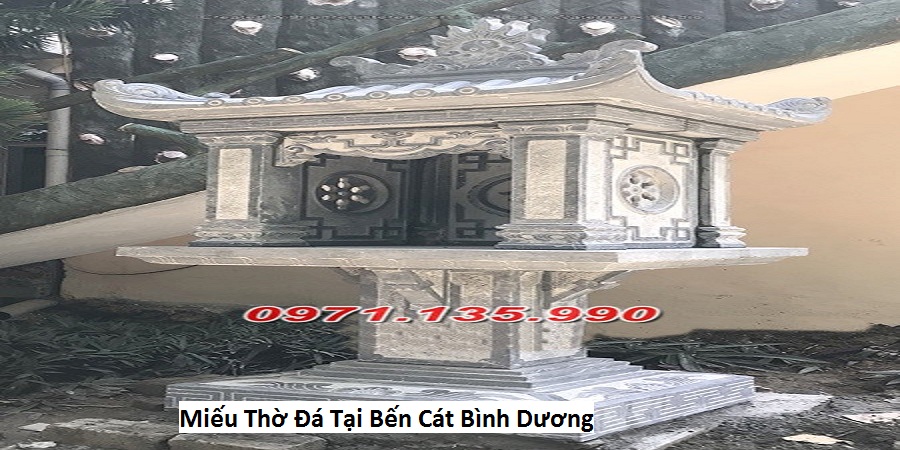 Miếu Thờ Đá Tại Bến Cát Bình Dương